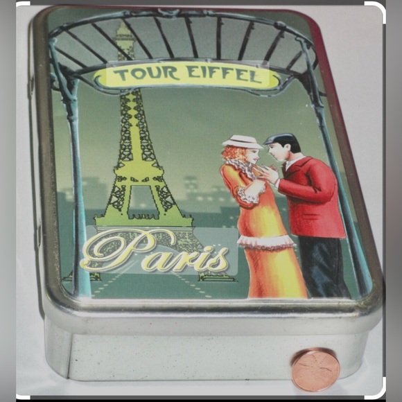 Tour Eiffel Biscuit Tin - Picture 3 of 3